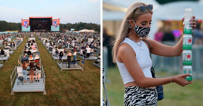 Primeiro Concerto Socialmente Distanciado Do Reino Unido Mostra A Possível Nova Realidade Dos Shows